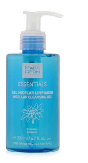 GEL MICELAR LIMPIADOR 200ML ESSENTIALS - MARTI DERM