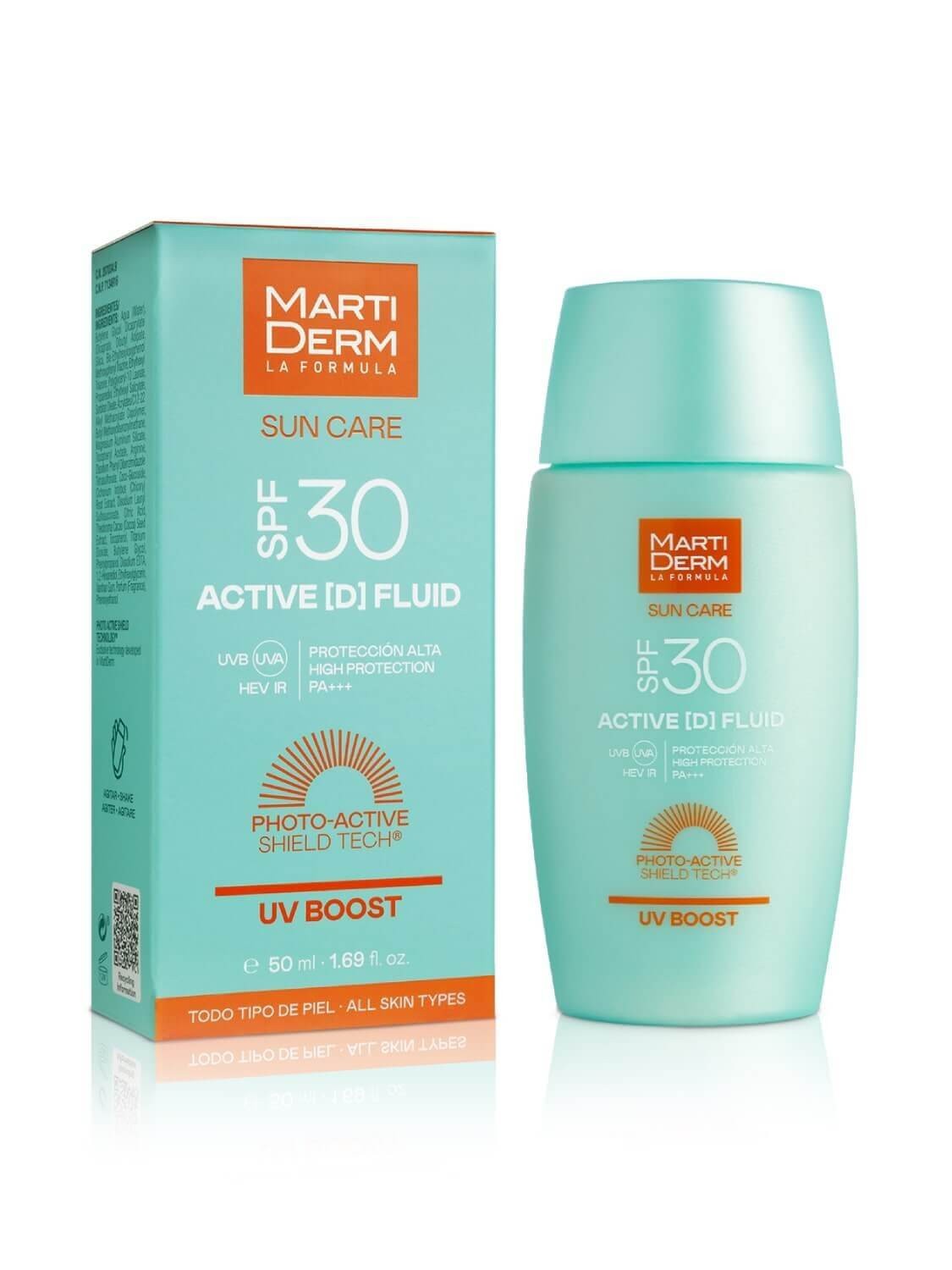 SPF 30 ACTIVE D FLUID 50ML - MARTI DERM