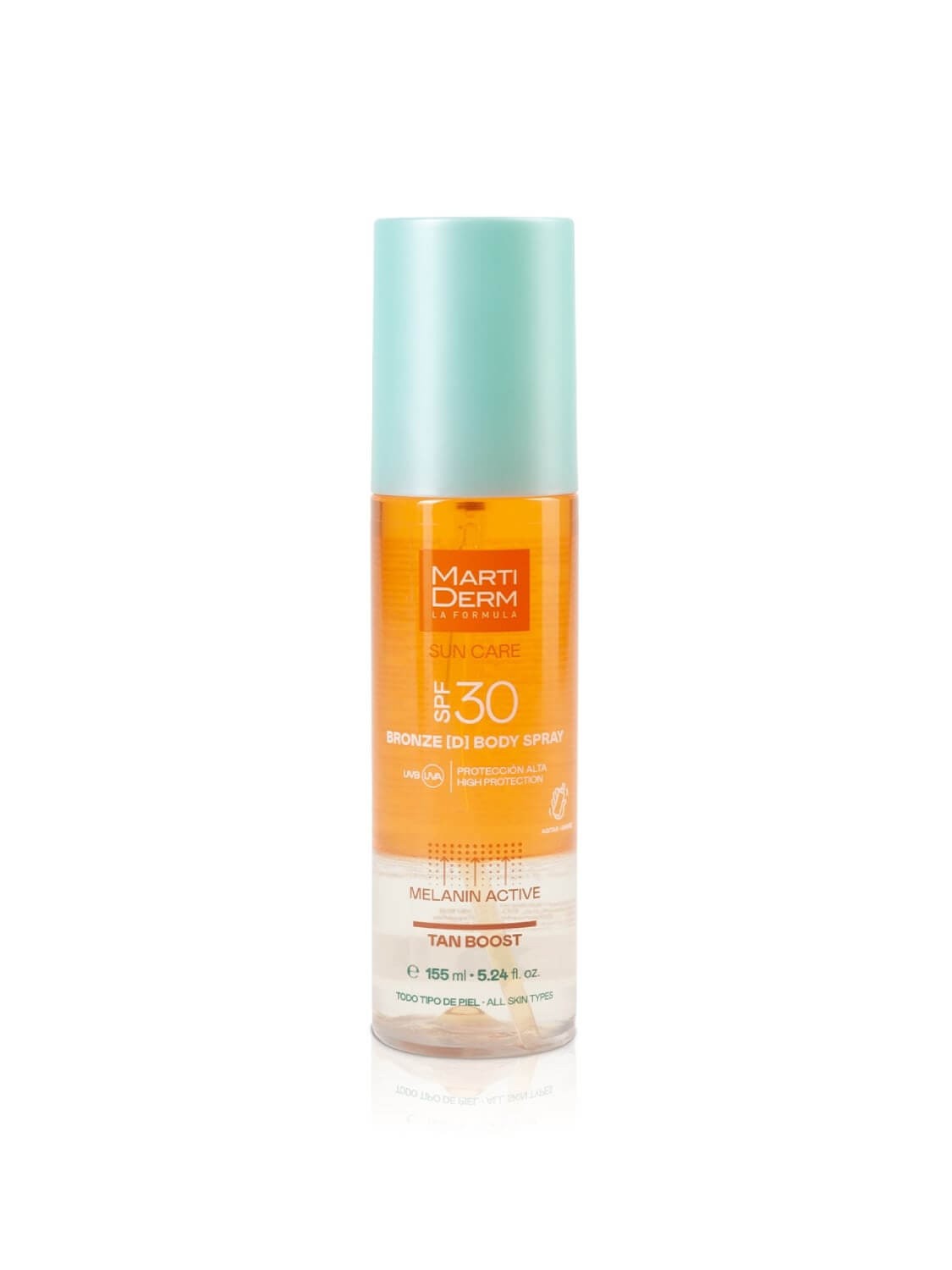 SPF 30 BRONZE D BODY SPRAY 150ML - MARTI DERM
