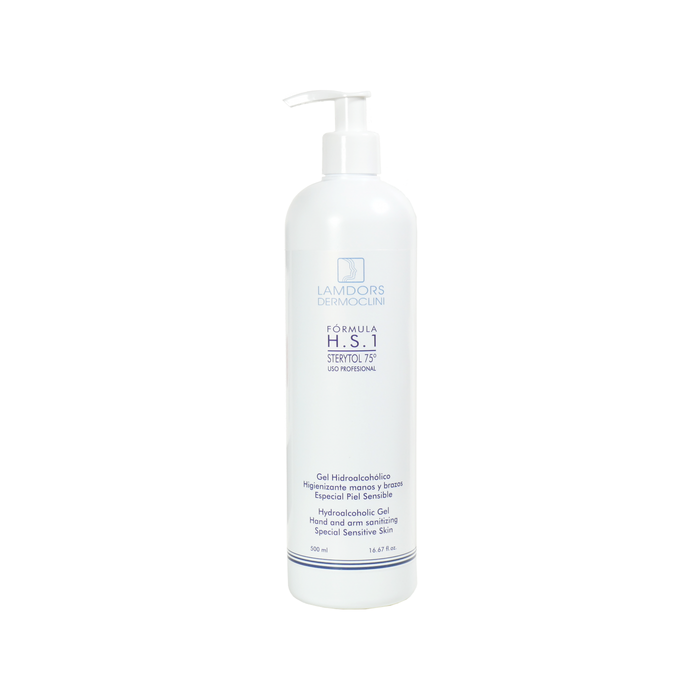GEL HIDROALCOHÓLICO H.S.1 STERYTOL 500ml - LAMDORS