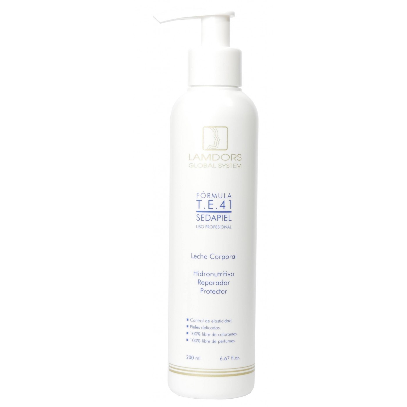 LECHE CORPORAL HIDRONUTRITIVA REPARADORA T.E.41 SEDAPIEL 200ml - LAMDORS