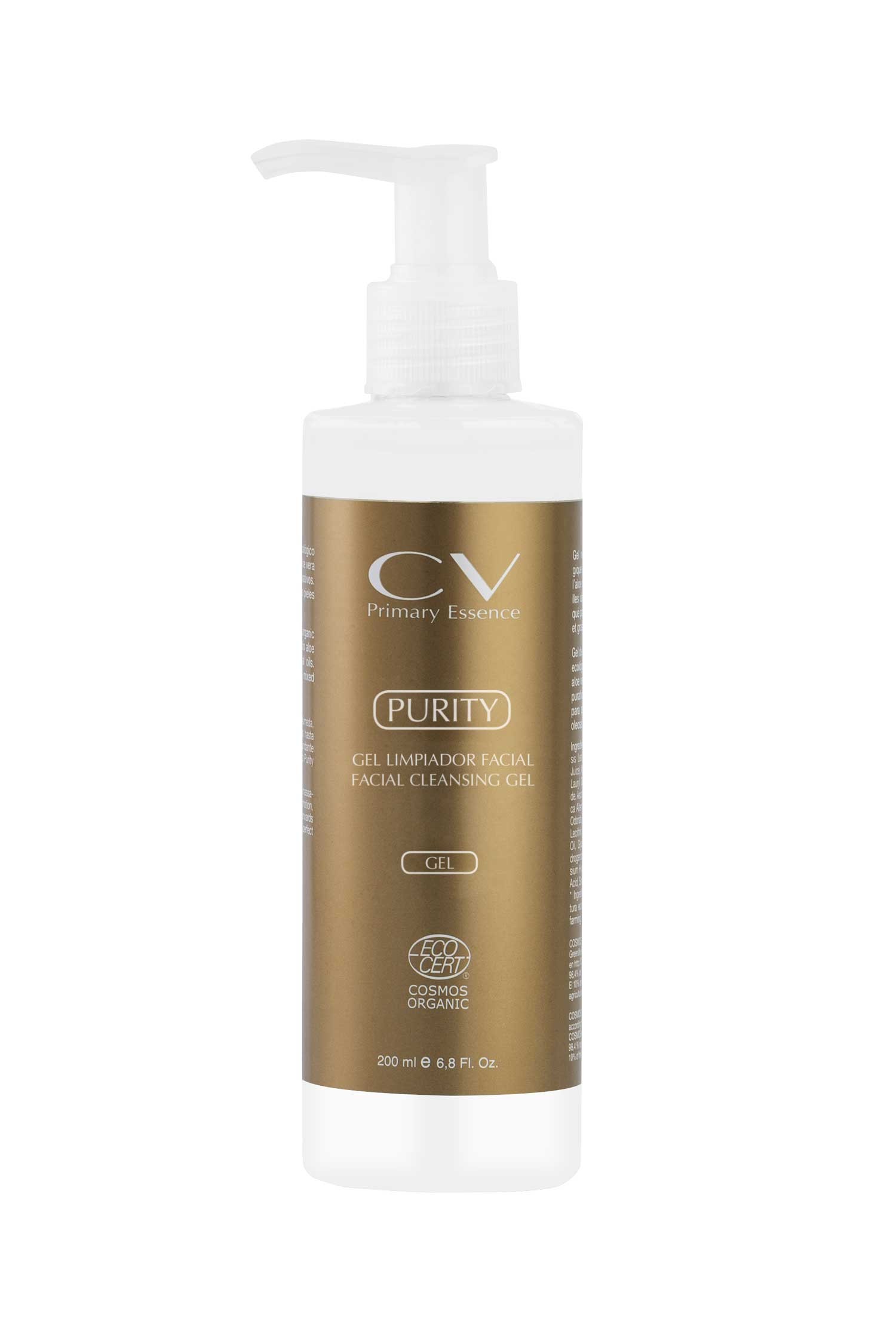 GEL LIMPIADOR FACIAL PURITY - CV COSMETICS