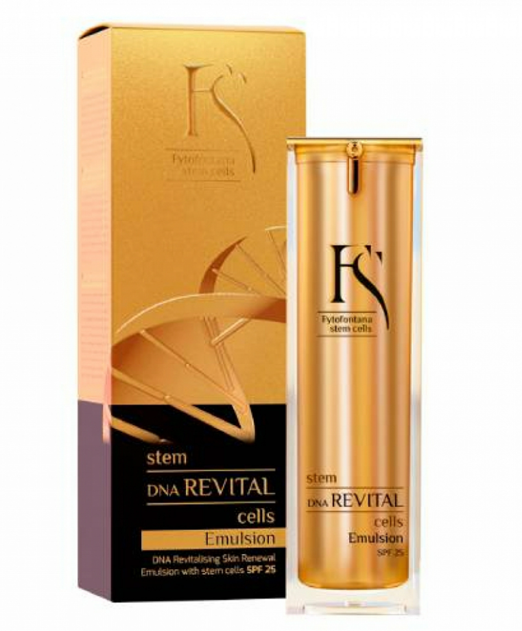 FS DNA REVITAL EMULSION REVITALIZANTE SPF25 30ml - STEM CELLS - FYTOFONTANA COSMECEUTICALS