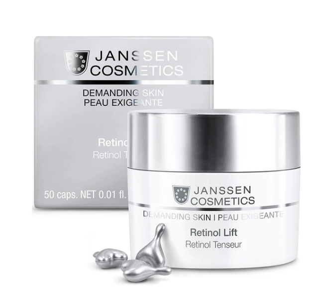 CAPSULAS CON RETINOL PARA REGENERAR LA PIEL 50 CAPS - JANSSEN COSMETICS