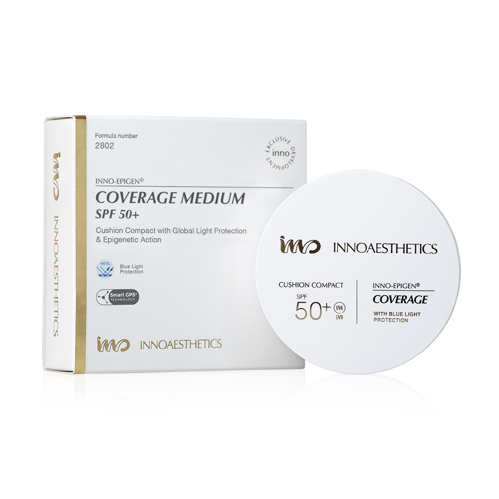 INNOAESTHETICS - COBERTURA FPS 50+ Ligero/Medio