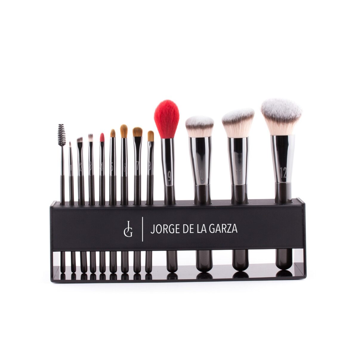KIT DE PINCELES DE MAQUILLAJE - JORGE DE LA GARZA