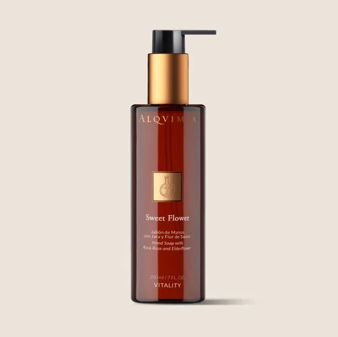 Jabón de manos Sweet Flower 200ml-ALQVIMIA
