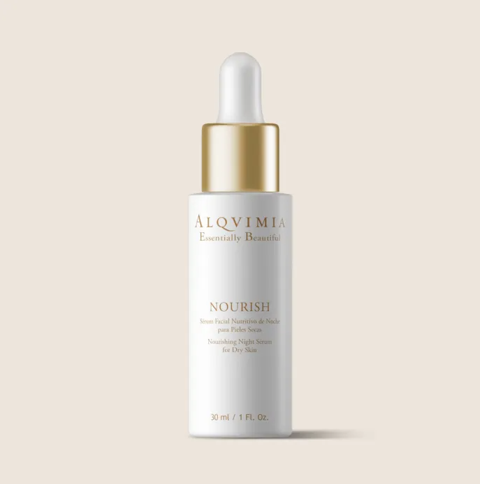 Nourish Sérum Facial de Noche Pieles Secas 30ml-ALQVIMIA