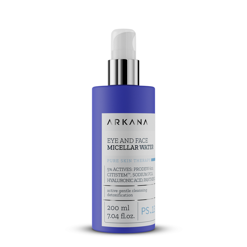 EYE + FACE MICELLAR WATER 200 ML - ARKANA