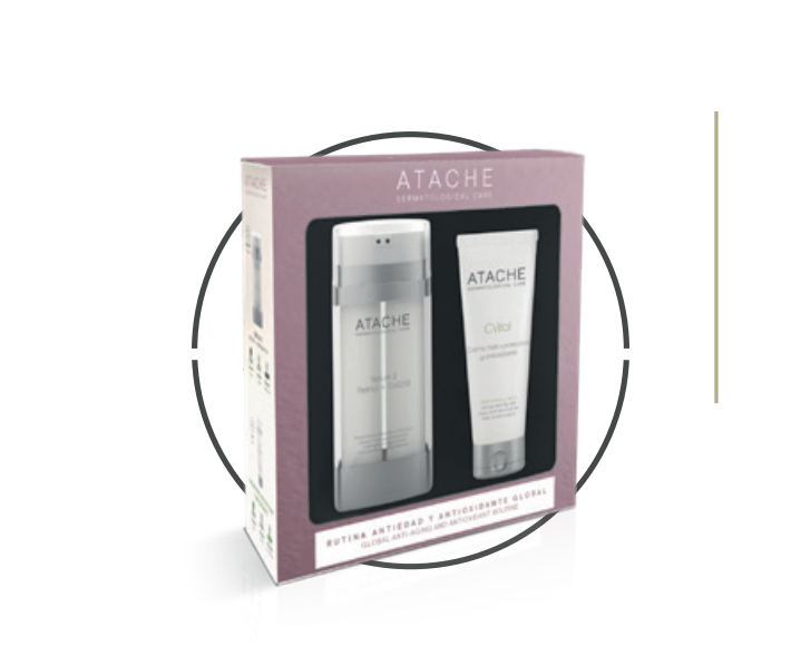 ATACHE- PACK ANTIEDAD Y ANTIOXIDANTE (SERUM 2+ CREMA HIDRO-PROTECTORA Y ANTIOXIDANTE)