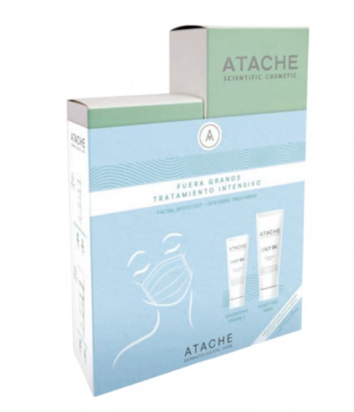 ATACHE - PACK BALANCING CREAM II+PURIFYING MASK DE OIL SK