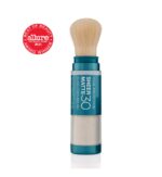 COLORESCIENCE SUNFORGETTABLE TOTAL PROTECTION SHEER MATTE SUNSCREEN BRUSH SPF30