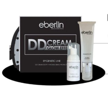 EBERLIN- PACK DD CREAM GLOW EFFECT 50ML+ MOUSSE 30ML+ NECESER REGALO